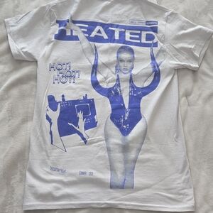 Graphic White and Blue T-Shirt Beyonce 2023 Concert NYC